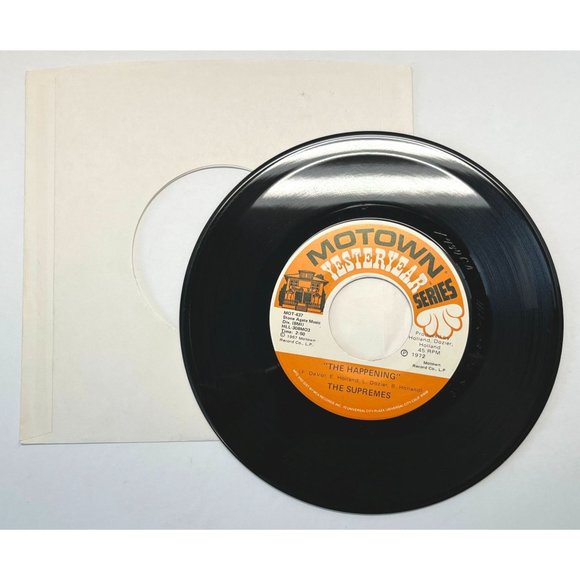 The Supremes The Happening / Reflections 45 Vinyl Soul Record Motown 1972 - Picture 3 of 4